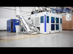 Alta velocità doppia stazione, tripla strato blast molding machine per 5Ltr Jerrycan