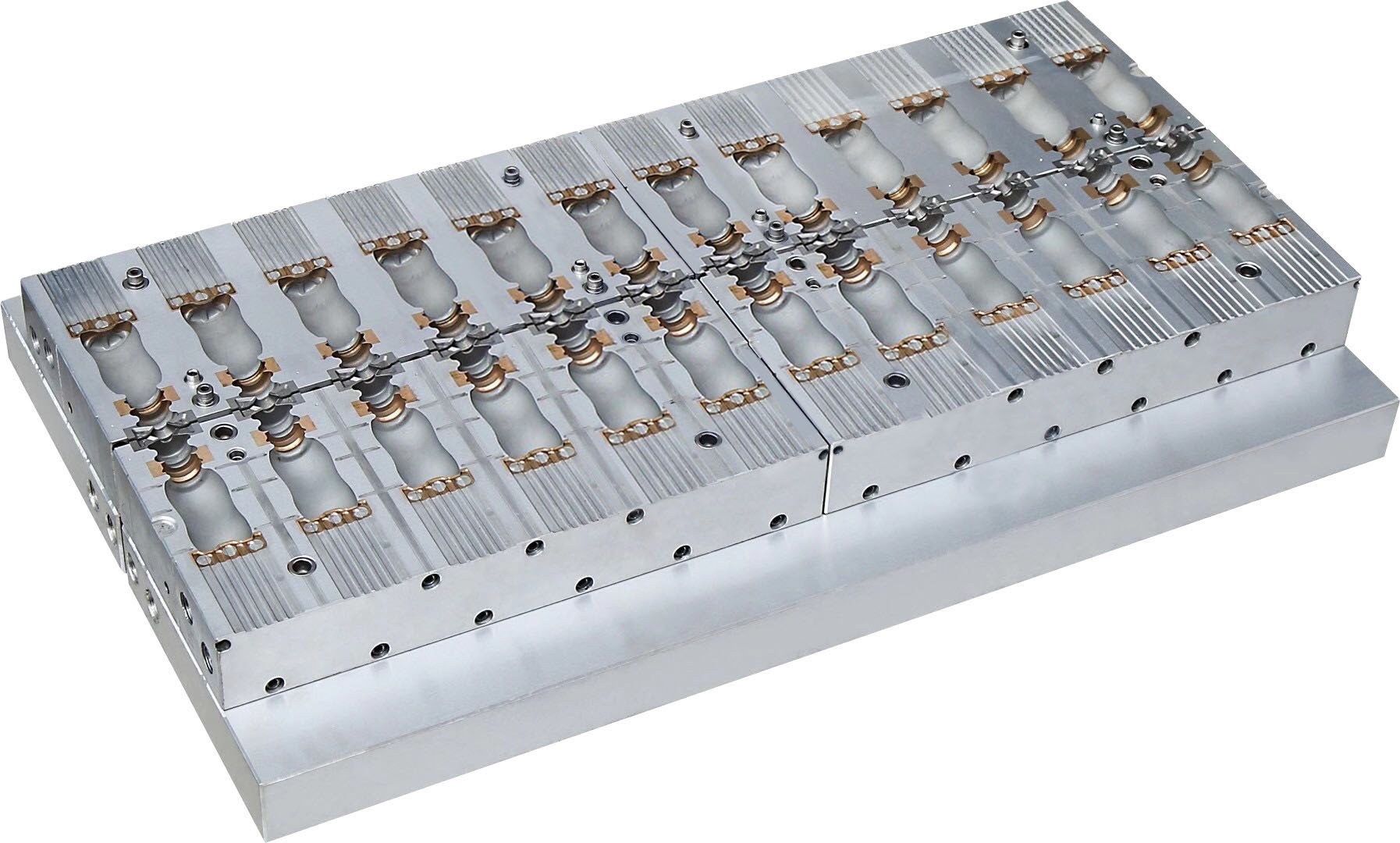 12 Cavity Milk Bottle Mold